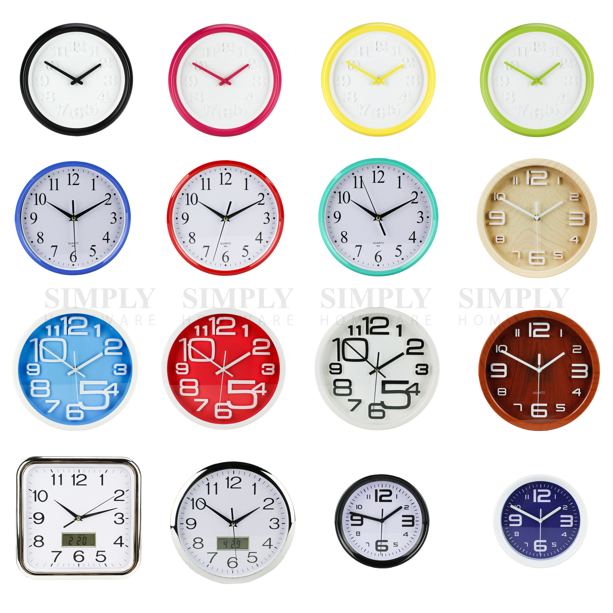 wall clocks