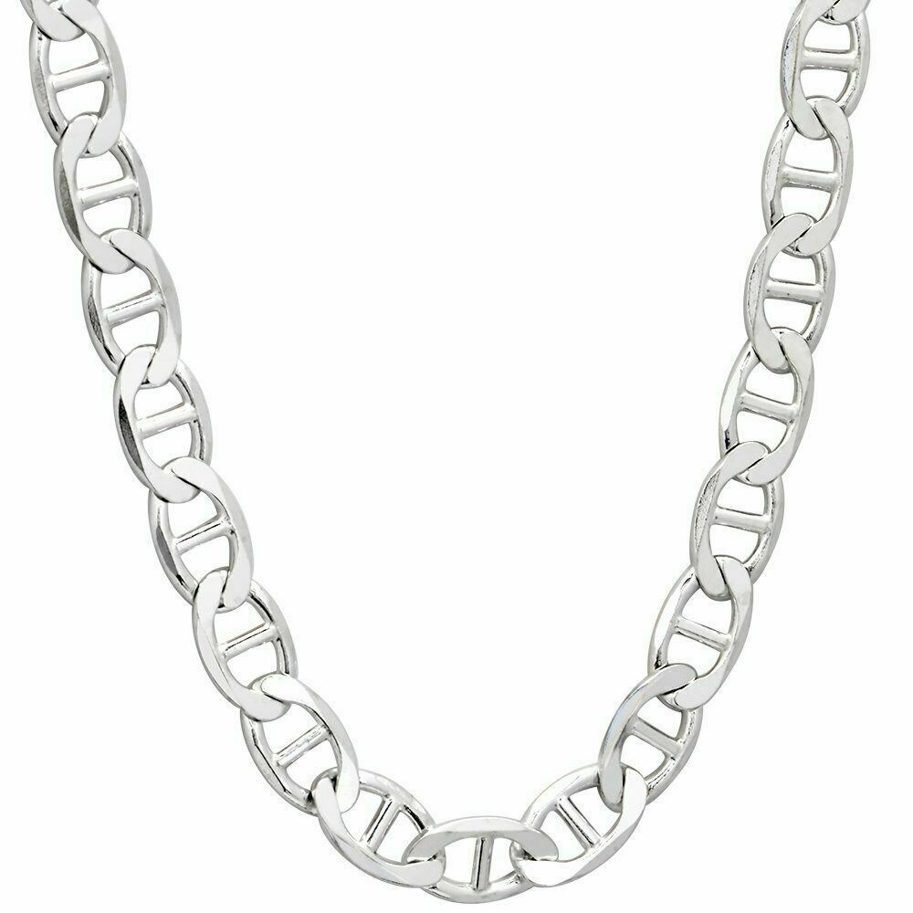 sterling silver gucci link necklace