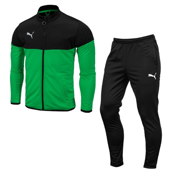 Puma Men Football Play Suit Set Green 