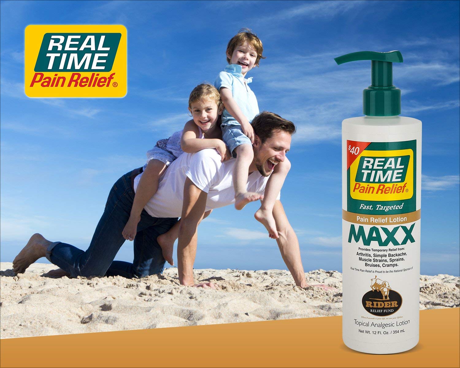 Real Time Pain Relief - Maxx Pain Cream 12