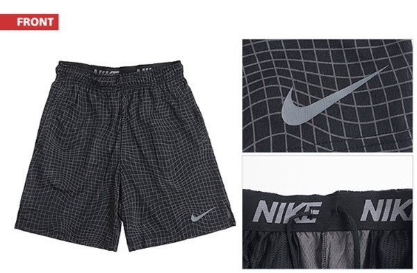 Nike Men DRY AOP Check Shorts Pants 