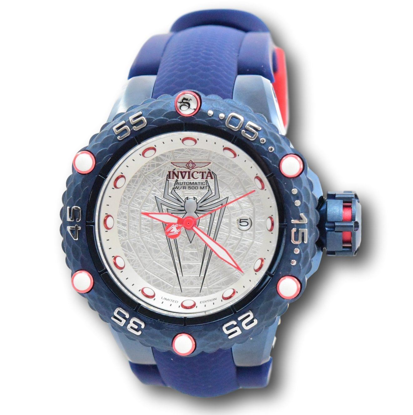 Invicta Marvel Spider Man Limited Edition Men's 51mm Automatic Watch
