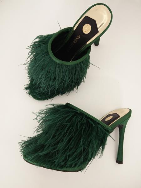 green heeled shoes uk
