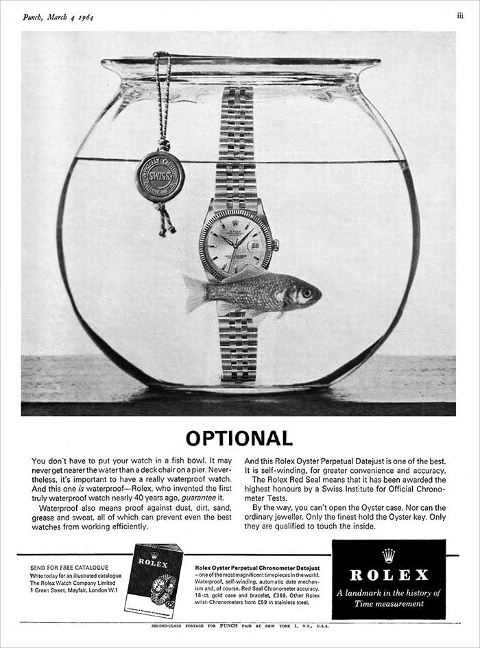 Experts Watches Rolex Oyster AD
