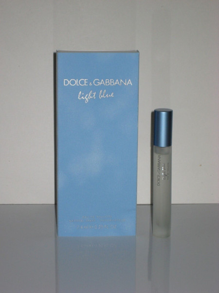 dolce & gabbana light blue eau de toilette rollerball for women 0.25 oz