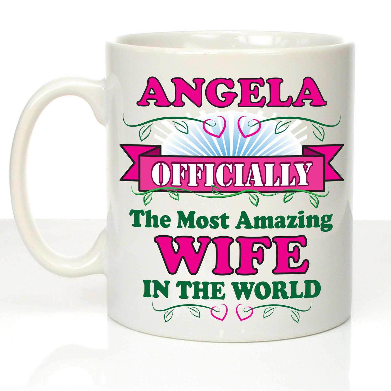 Amazing Wife Mug, Personalised Best Wife Gifts, Present