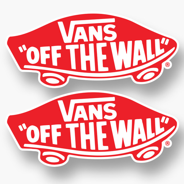 vans off the wall car decal 
