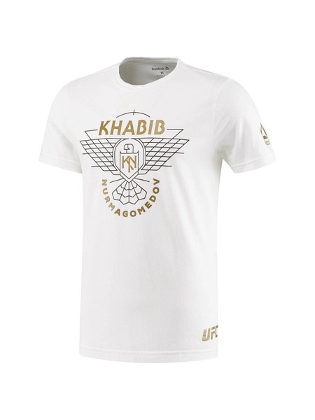 Mens Reebok UFC Fight T Shirt Khabib 