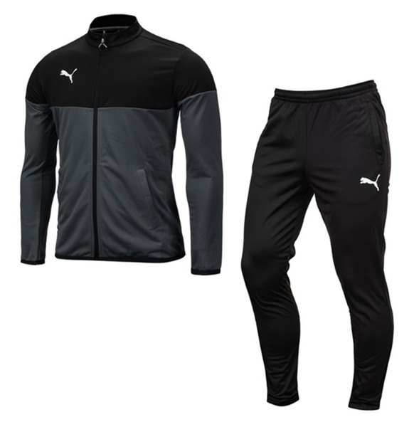 Suit Set Charcoal Soccer Jacket Pant 