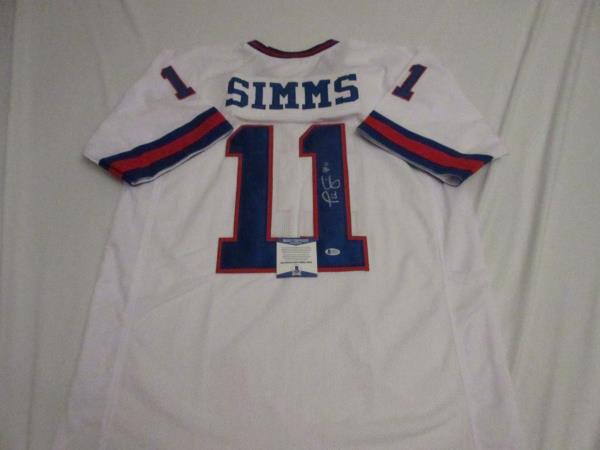 phil simms autographed jersey