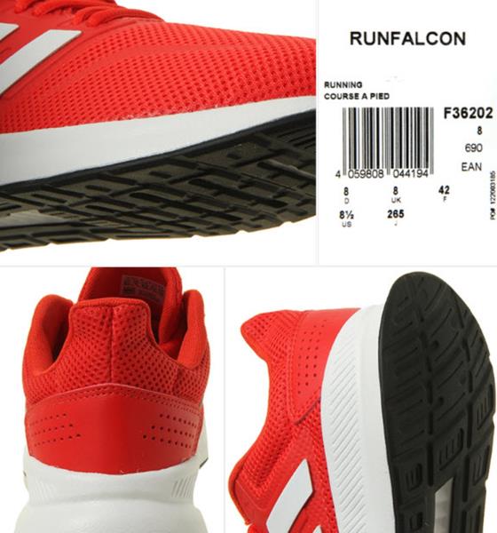 runfalcon shoes red
