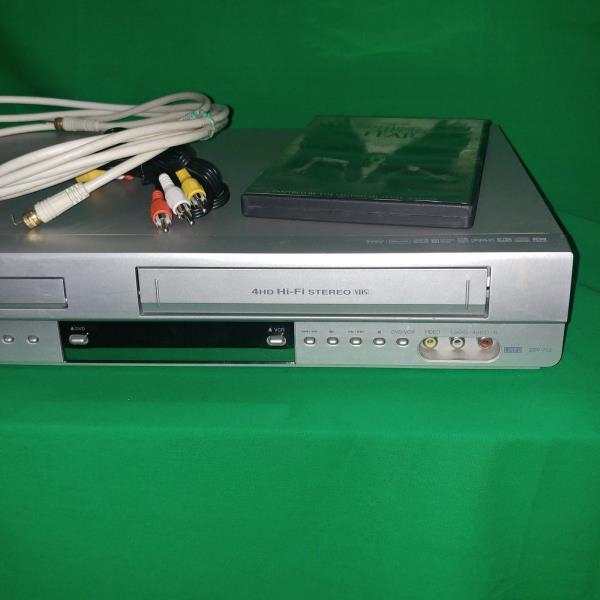 Zenith ZDV-712 DVD PLUS VHS Recorder Player Combo Multi VCR DIVX MP3 CD