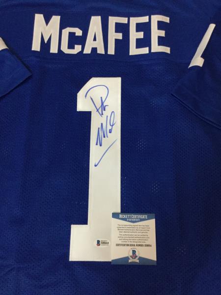 pat mcafee signed jersey