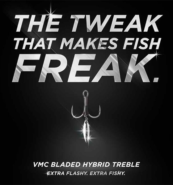 VMC Bladed Hybrid Treble Short #4 2 Pack