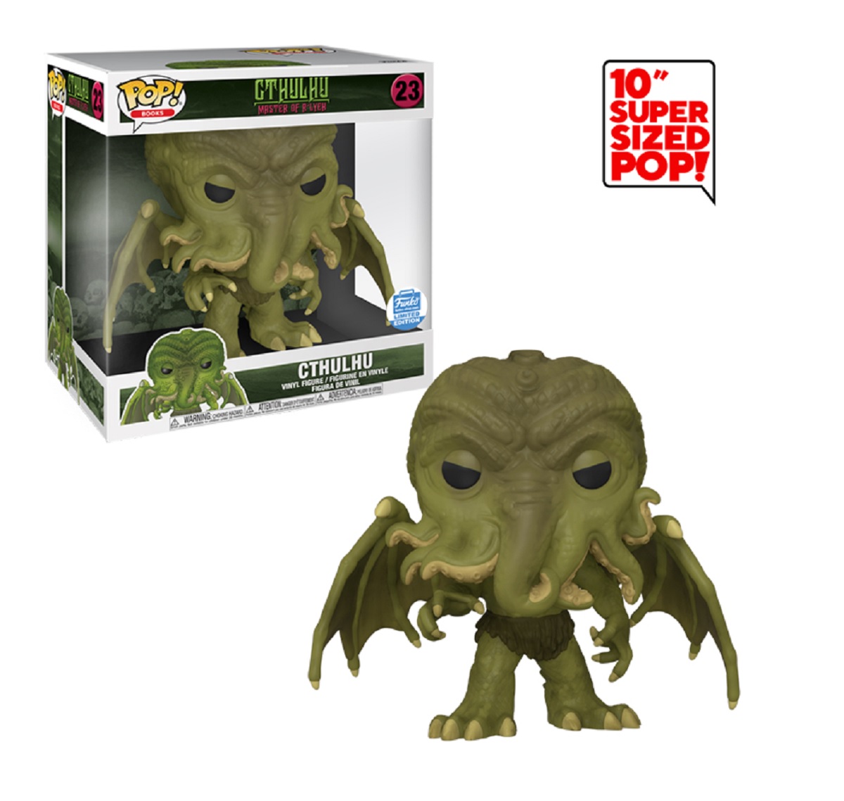 Funko Pop Lovecraft Cthulhu Action Figure Call of Cthulhu Vinyl Toy Model 