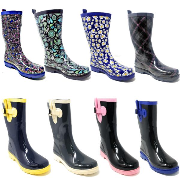 fashion rubber boots