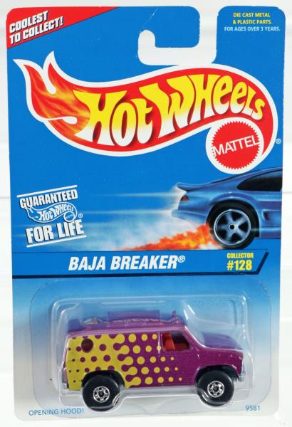 Baja Breaker Hot Wheels 1997 Mattel diecast 1//64 scale Collector No 128