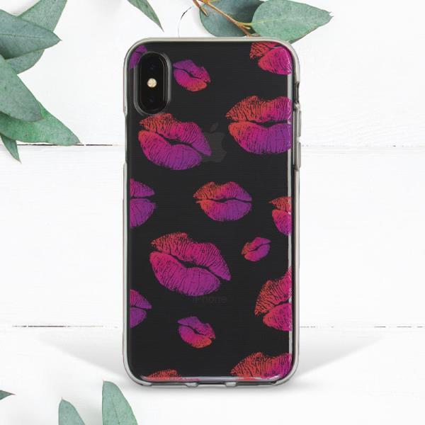 Red Purple Lips Girly Aesthetic Case For Iphone 6 7 8 Plus X Se 11 12 Pro Max Xr Ebay