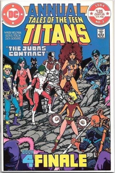 Teen Titans 1984 series # 3 near mint comic book