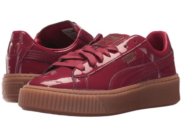 puma red sneakers womens