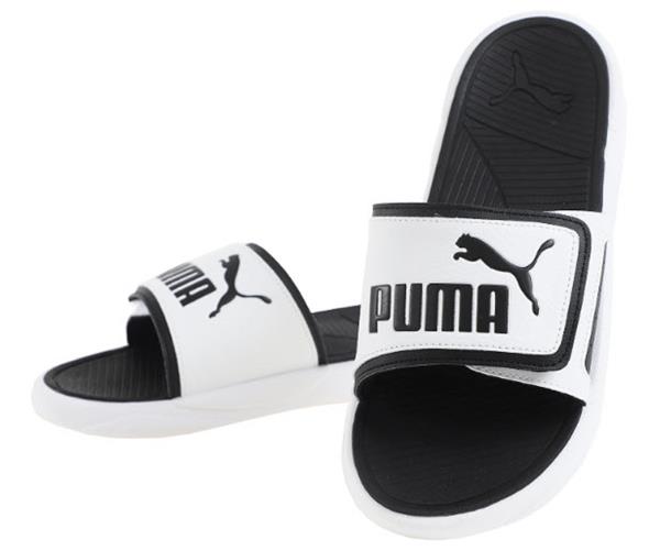 Puma Men Royal-Cat Comfort Slipper Running Shoes Black Slide Sandals ...