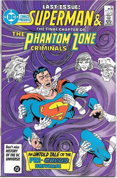 DC Comics Presents Comic Book #90 Superman DC Comics 1986 VERY FINE+