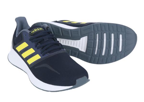 navy athletic shoes