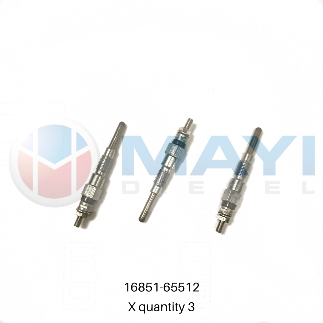 16851-65510 New Glow Plug D722 D902 D905 D1005 D1105 V1305 V1505