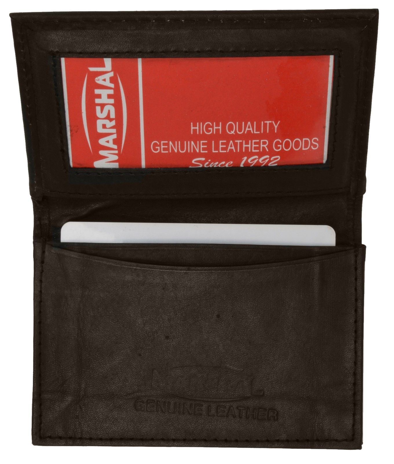 Leather Credit Card & ID Holder Slim Design Men's Wallet