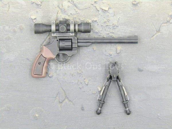 1 6 Scale Toy Gign Assault Team Leader Revolver W Scope Bipod Ebay