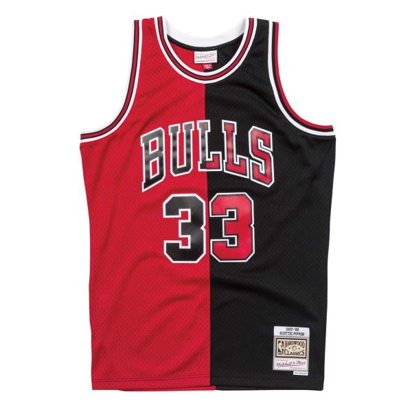 \u0026 Ness NBA Split Jersey 97 Bulls Alt Sp 