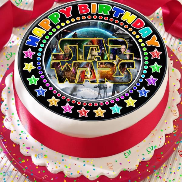 star wars birthday cake toppers