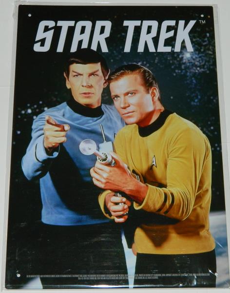 FREE S/&H Kirk//Spock//McCoy  ROLLED STPO2777 Classic Star Trek Crew Poster