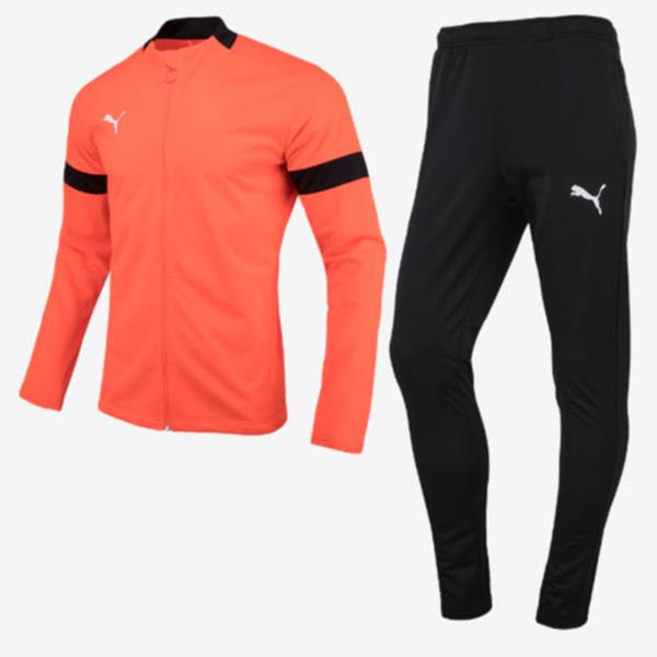 Puma Men Football Play Suit Set Orange 