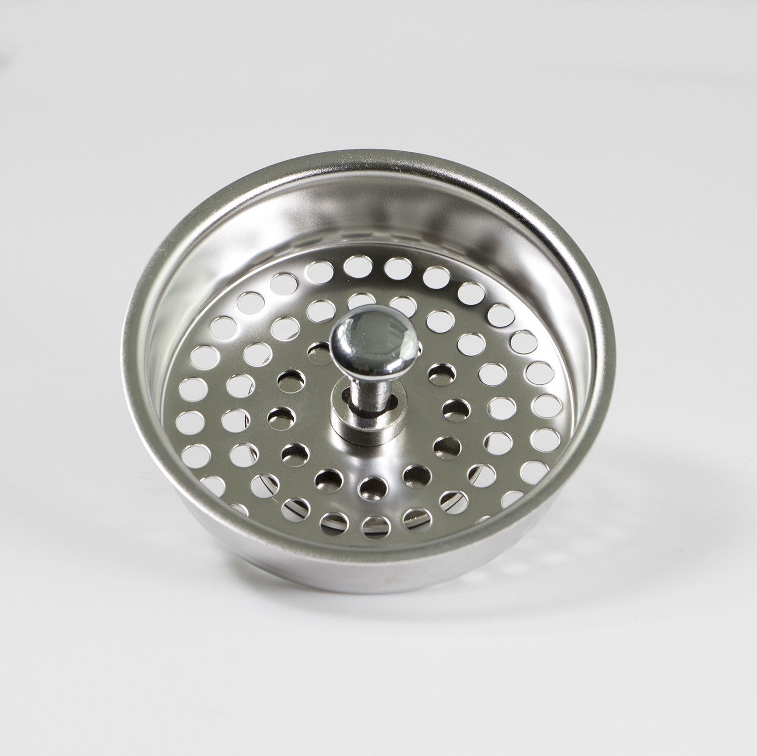 KOHLER Style Kitchen Sink 3.5" Stainless Steel Basket Strainer / Drain Kohler Basket Strainer Stainless Steel
