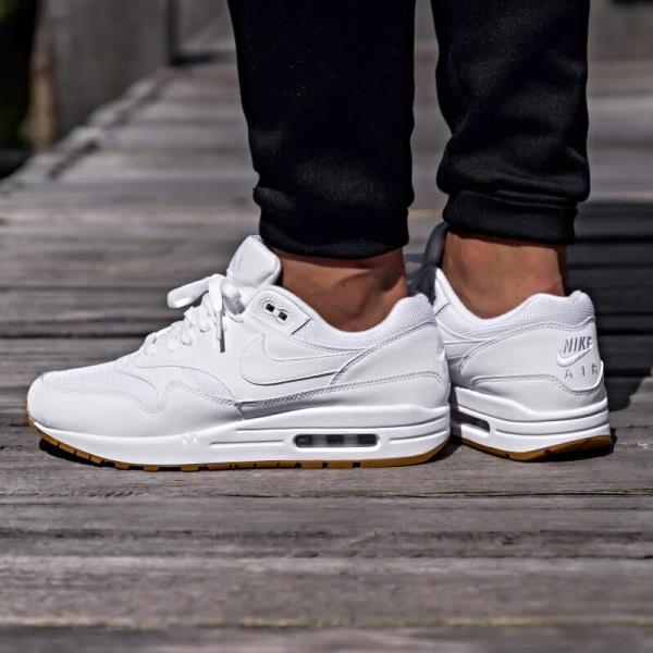Nike Air Max 1 Sneakers White Gum Size 
