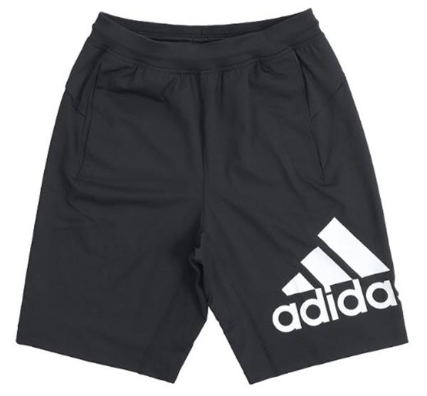 black adidas shorts