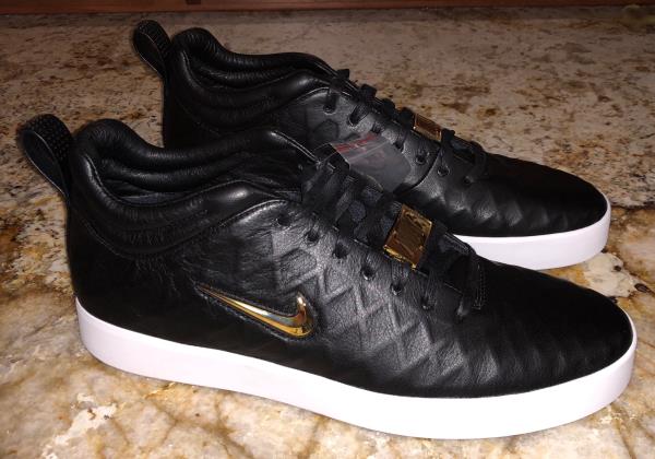 NIKE Tiempo Vetta 17 Black Lifestyle Leather Casual Shoes Sneakers NEW Mens  12 | eBay