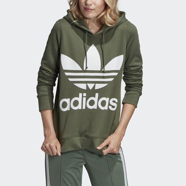 Womens Adidas Originals Trefoil Hoodie 