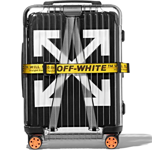 fake off white suitcase