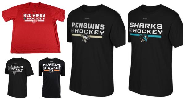 Tee Shirt Reebok Hockey T-Shirt 