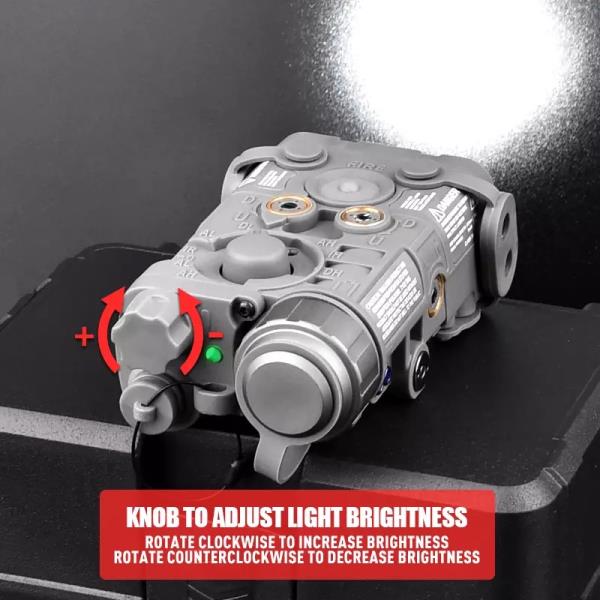 Boitier NGAL Lampe Laser Vert IR WADSN Powergun Airsoft