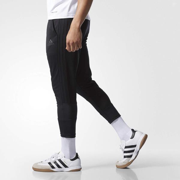 white adidas soccer pants
