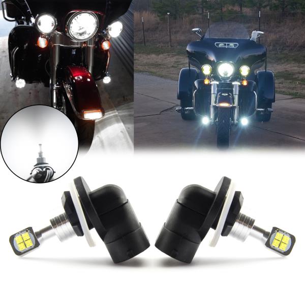 For Harley Davidson Heritage Softail Springer Xenon Super White light Bulb Lamp