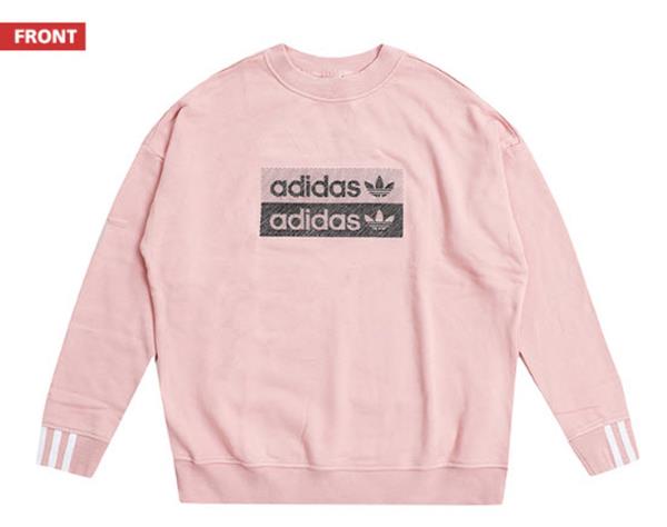 Adidas Women Sweatshirt L/S Shirts Pink 