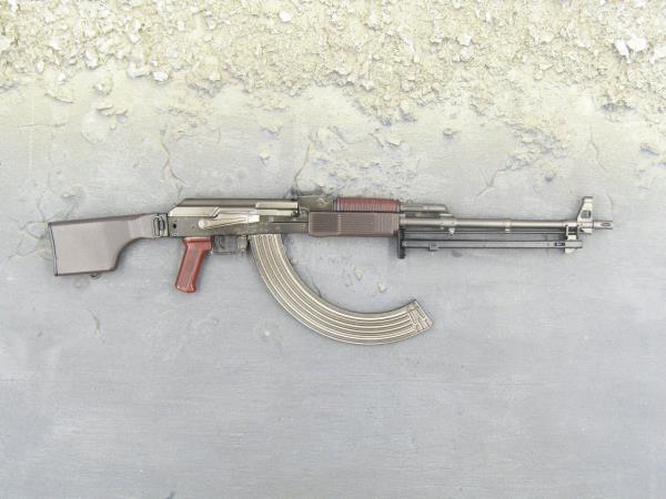 1/6 Scale Toy Diamond 4 Milevsky RPK Assault Rifle w/100 Round Banana Mag.