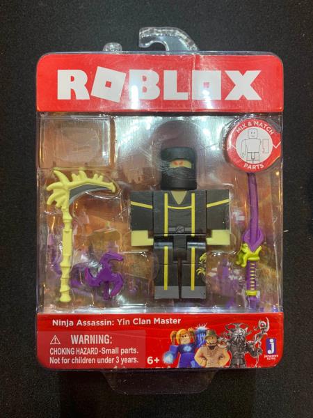 Roblox Ninja Assassin Yin Clan Master Action Figure No Code Ebay - roblox codes ninja masters