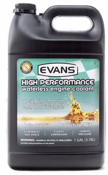 evans high performance waterless engine coolant