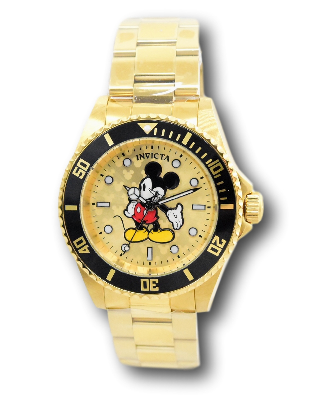 Invicta Disney Limited Edition Men's 40mm Gold Dial Mickey