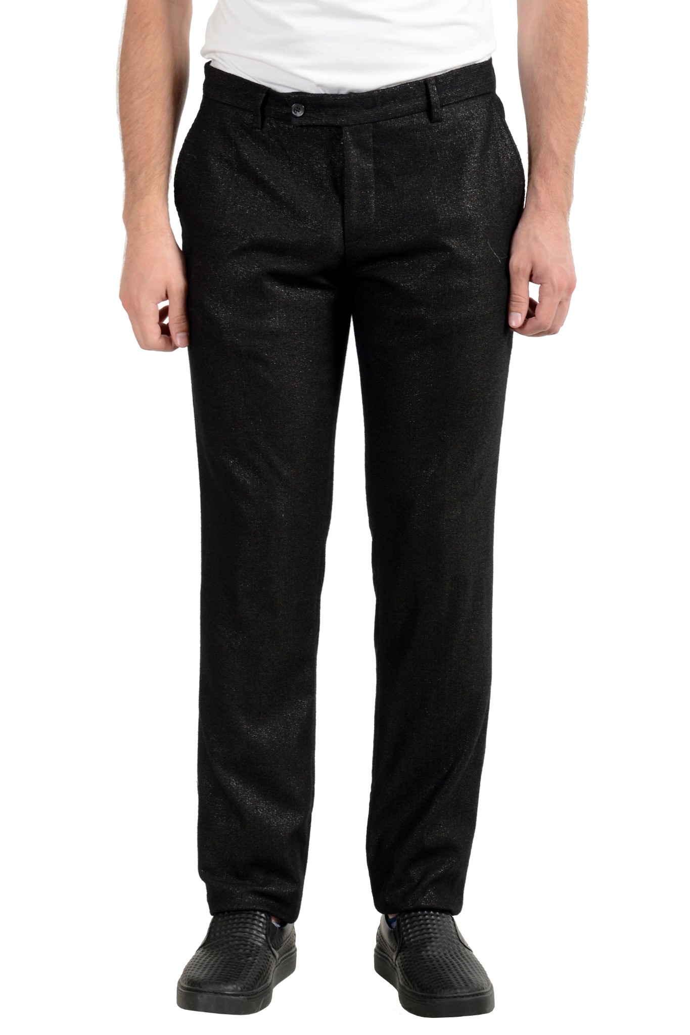 Gianfranco GF FERRE Pants Trouser Blue Cotton Stretch Chinos IT48 W34 RRP $340